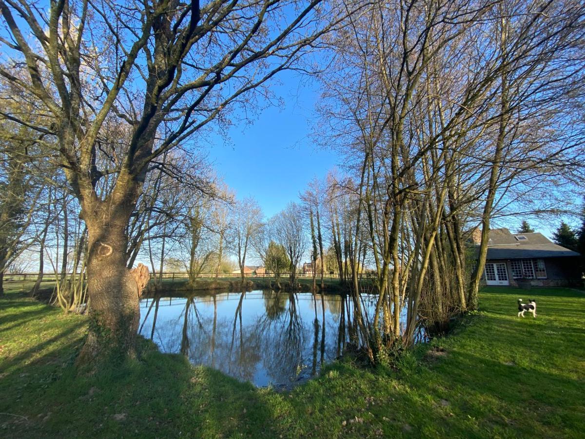 La Maison De L'Etang Manerbe المظهر الخارجي الصورة